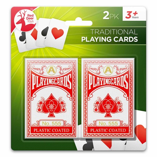 2pack playing cards - playing,