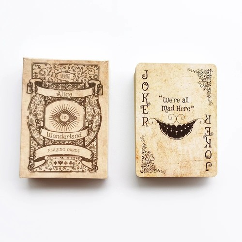 Vintage style playing cards - playing,