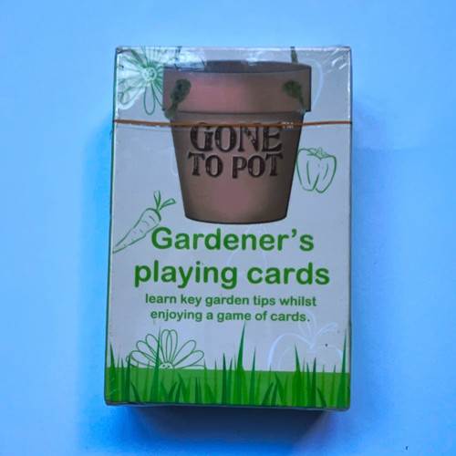 Gardener playing cards - h&a,