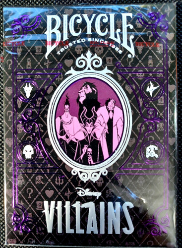 Bicycle disney villains purple - bicycle,