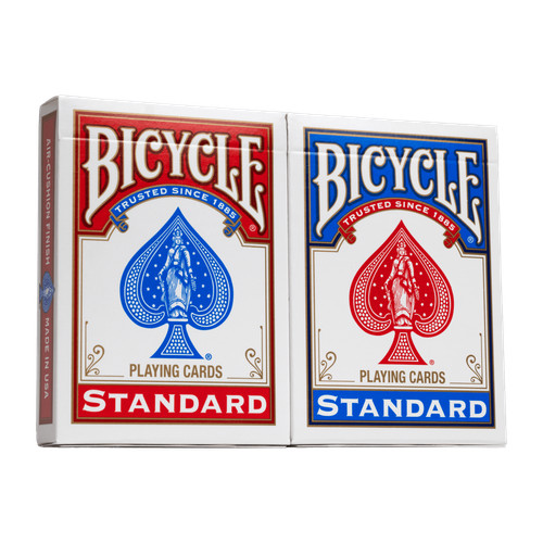 Bicycle standard pack red - 2-pack,