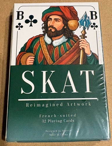 Skat playing cards german - skat,