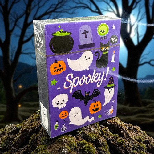 Spooky standard playing card - spooky,