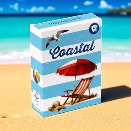Coastal standard playing card - coastal,