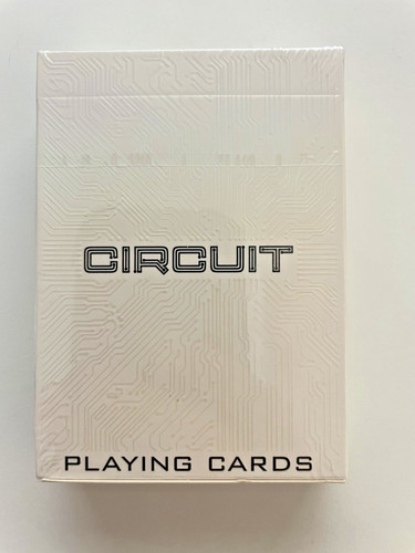 Circuit playing card deck - card,