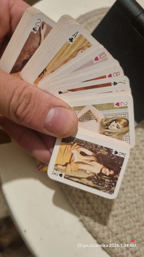 Adult playing cards models - adult,