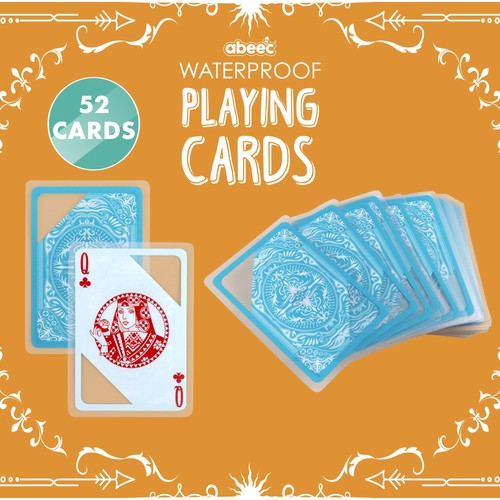 Abeec waterproof playing cards - waterproof,
