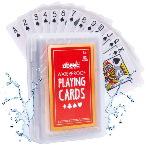 Abeec waterproof playing - playing, cards
