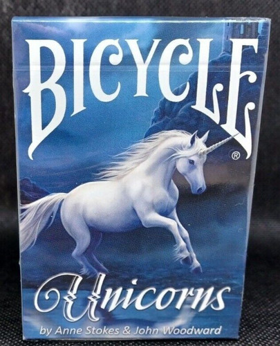 Bicycle anne stokes unicorns - bicycle,