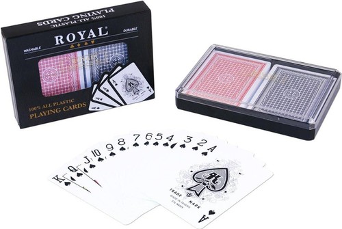 Royal 100 plastic playing - 100%,