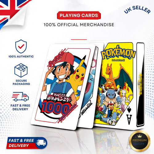 Pokémon poker playing cards - playing,