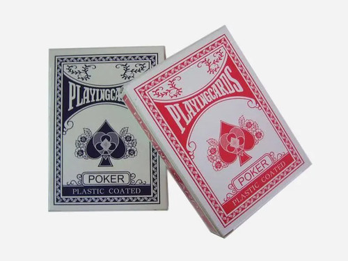 Playing cards poker - cards, size