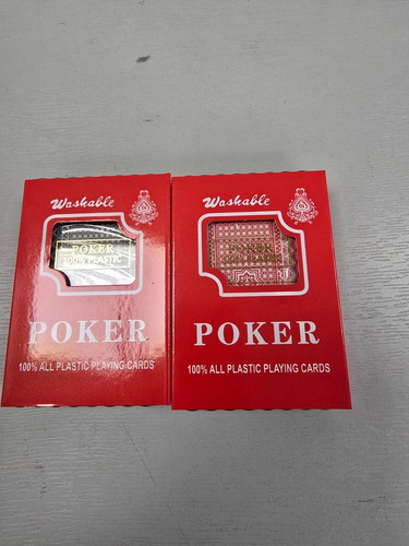 Double deck playing cards - double,