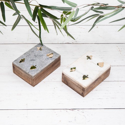 Wooden marble playing card - marble,