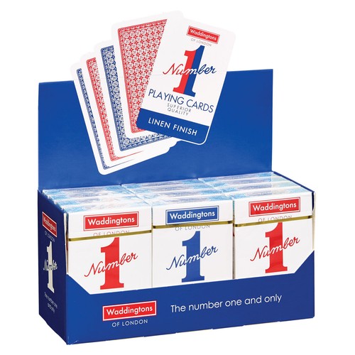 Waddington playing cards - waddington, no.1