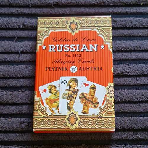 Piatnik russian playing cards - russian,