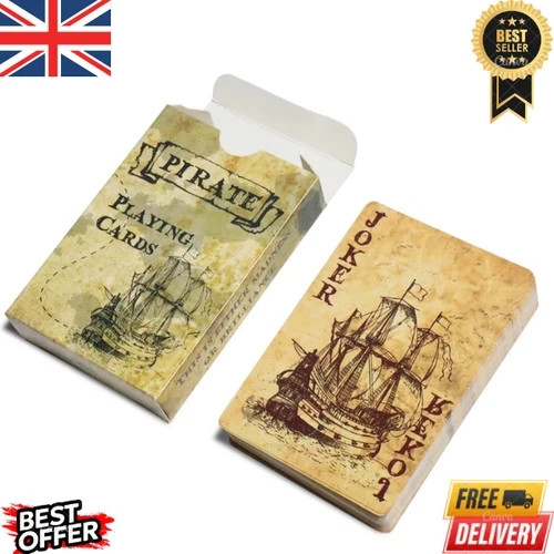 Pirate king playing cards - pirate,