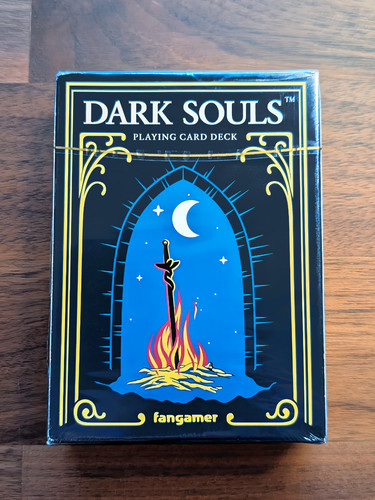 Dark souls playing card - souls,