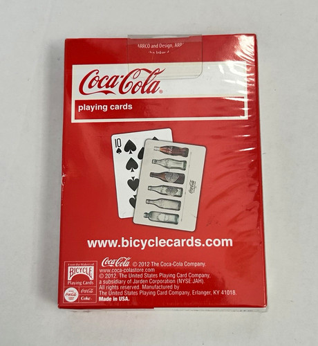 Coca cola bicycle playing - bicycle,