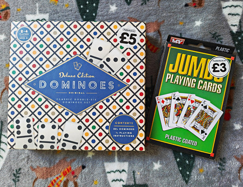 Jumbo playing cards deluxe - playing,
