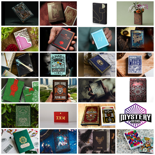 Mystery decks luxury playing - -luxury,