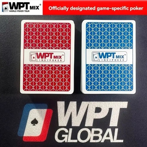 Premium 100 plastic poker - 100%,