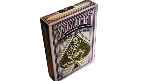 Skelstrument playing cards - playing,