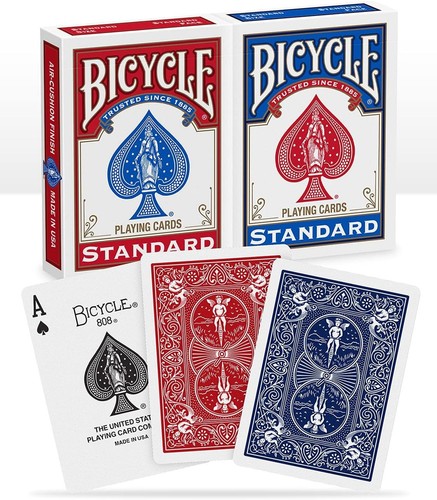 Bicycle playing cards with - playing,
