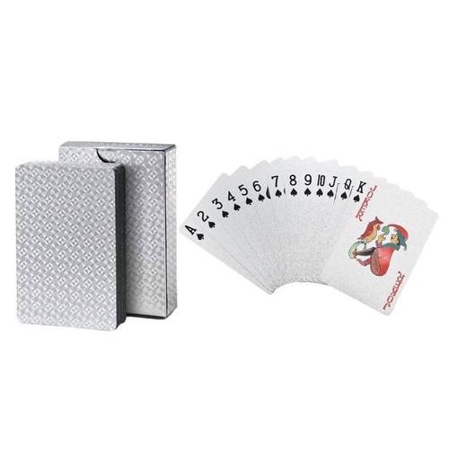 Silver foil luxury deck - deck, of