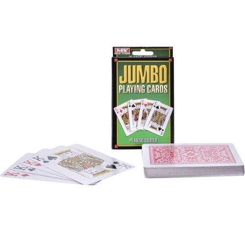 Jumbo playing cards - jumbo,