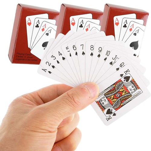 Decks mini playing cards - decks,